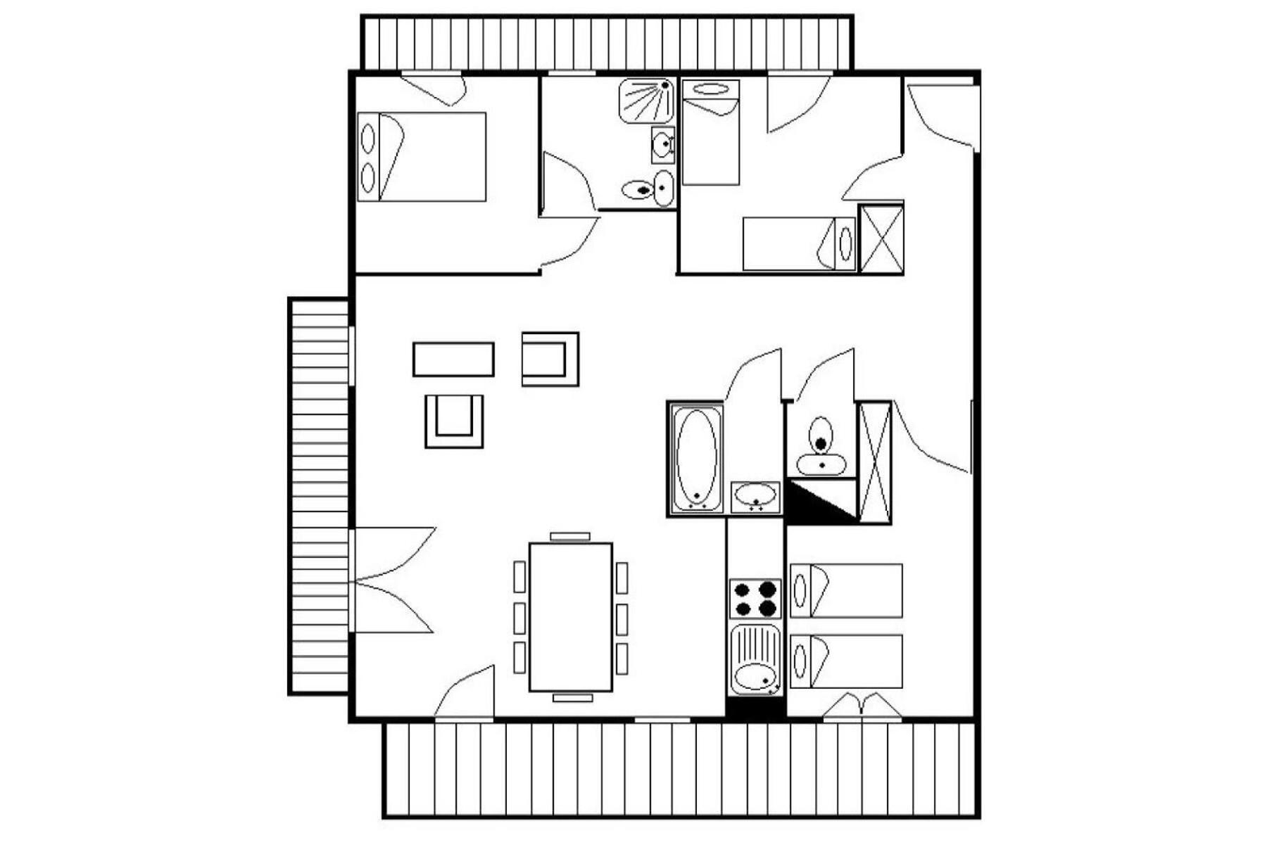 Residence Les Cristaux - Appartement Accueillant & Renove - Proche Des Pistes - Balcon - Sauna - Hammam - Wifi Mae-0254 Saint-Martin-de-Belleville Dış mekan fotoğraf